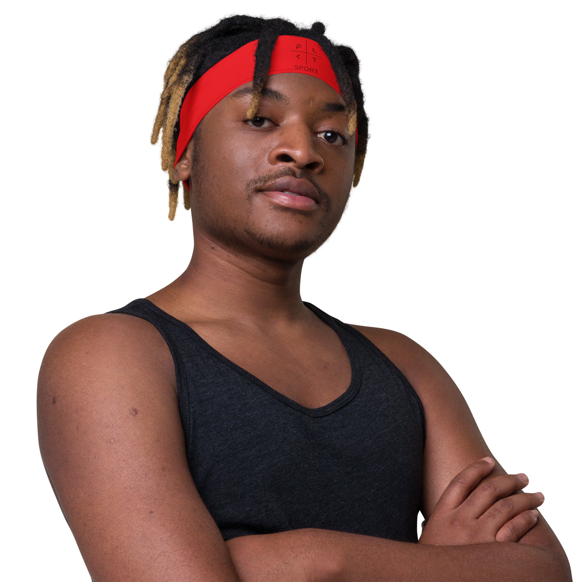 FLAKOUT Sport Unisex Headband - Red - FLAKOUT