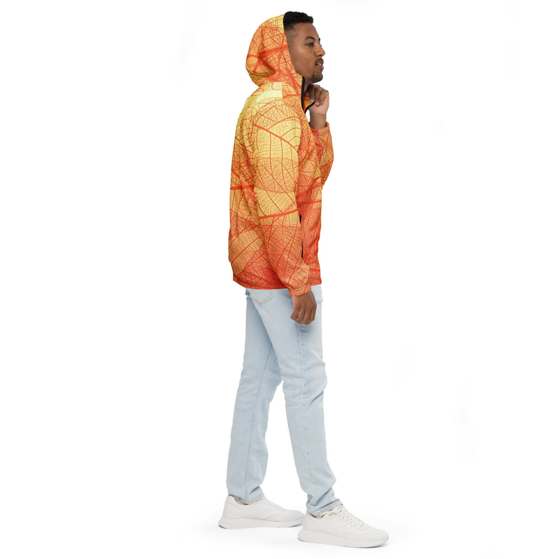 Vermilion Wisps Waterproof Windbreaker - FLAKOUT