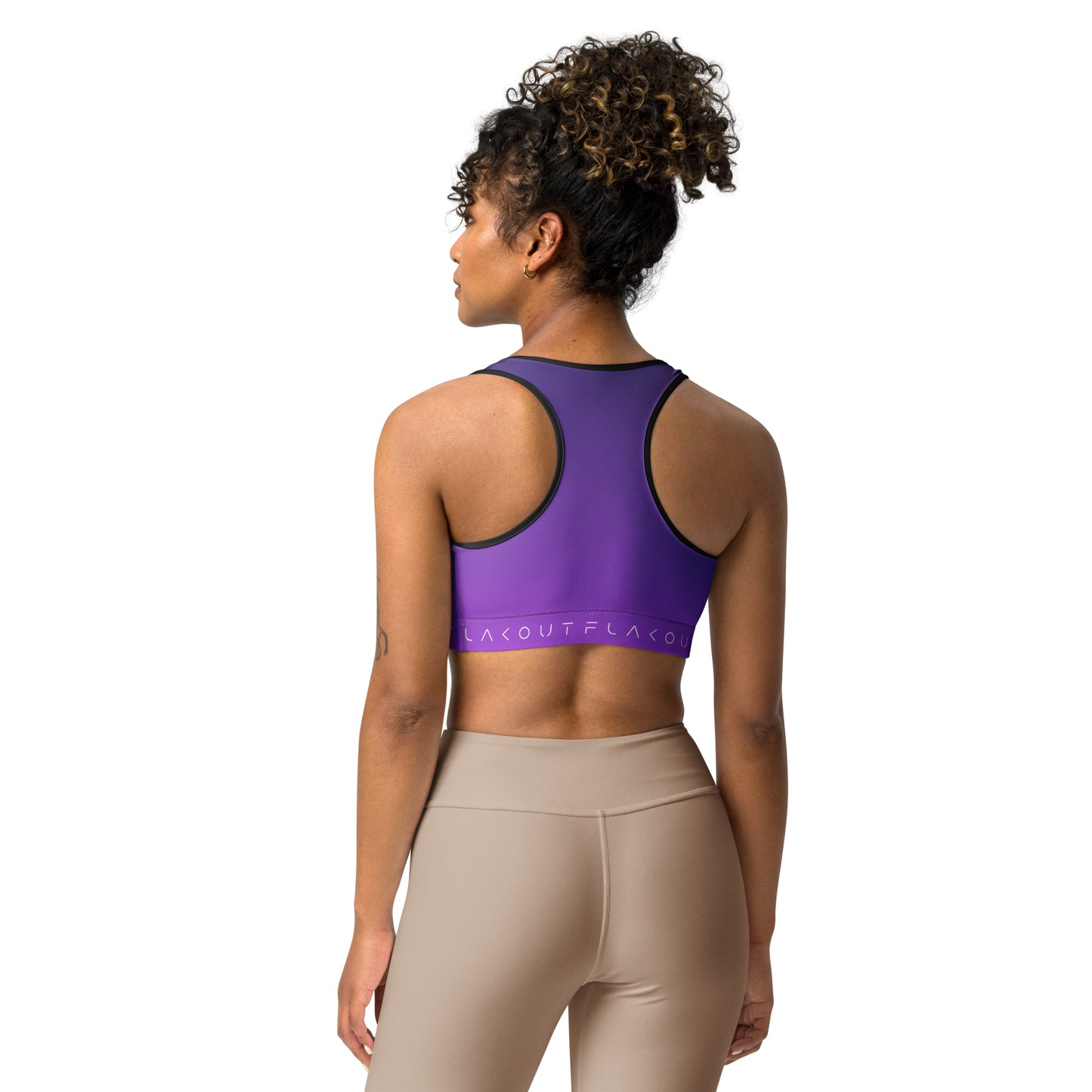 Lilac Twilight Women's Sports Performance Bra - FLAKOUT