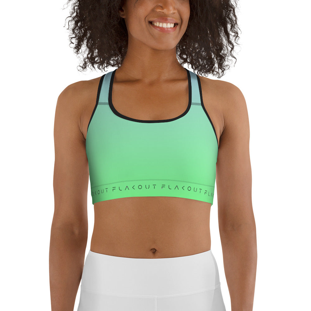 Zephyr Ensemble Women's Sports Performance Bra - FLAKOUT