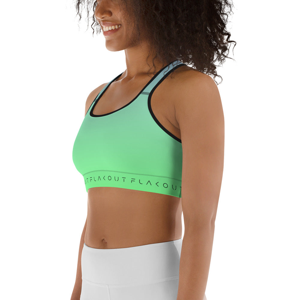 Zephyr Ensemble Women's Sports Performance Bra - FLAKOUT