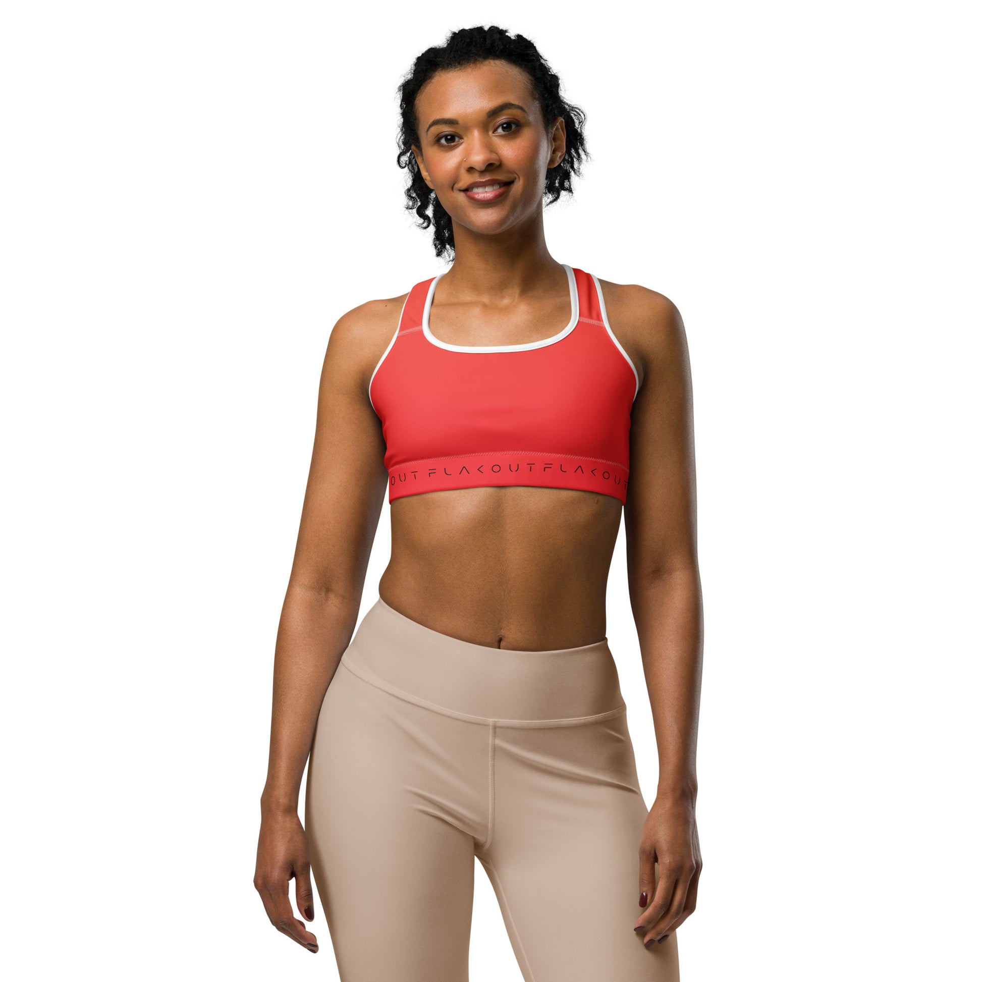 Sunset Shimmer Women's Sports Performance Bra - FLAKOUT