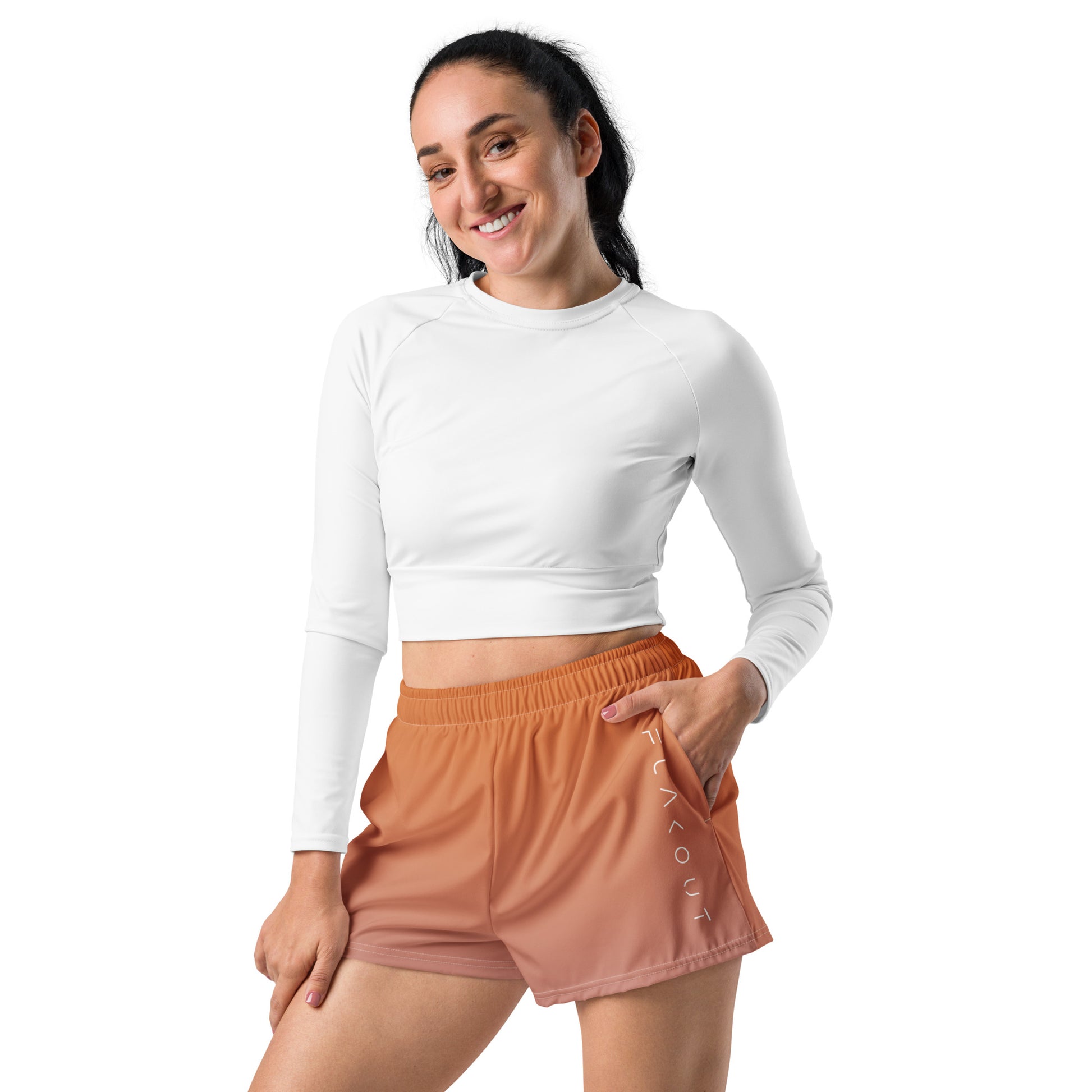 Autumn Ember Women’s Recycled Shorts - FLAKOUT