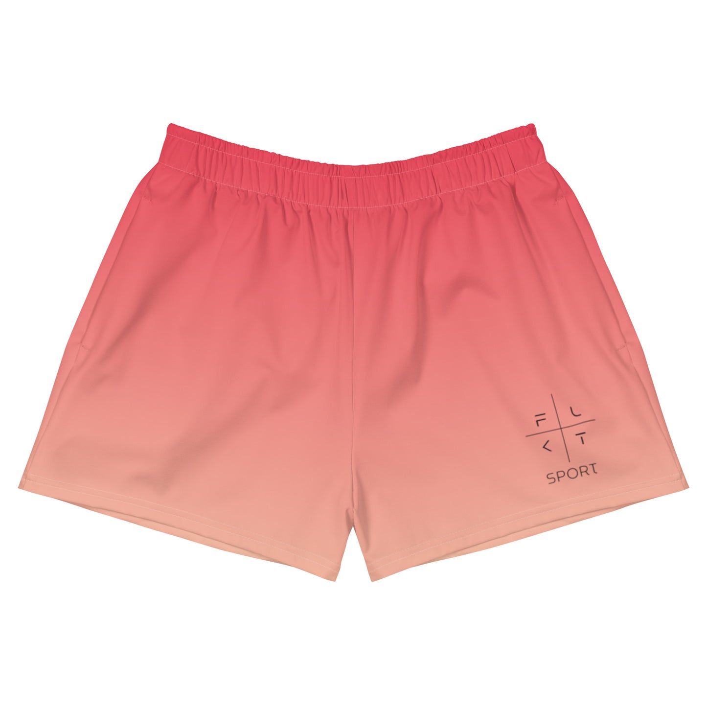 FLAKOUT Sport Strawberry Dream Women’s Recycled Athletic Shorts - FLAKOUT