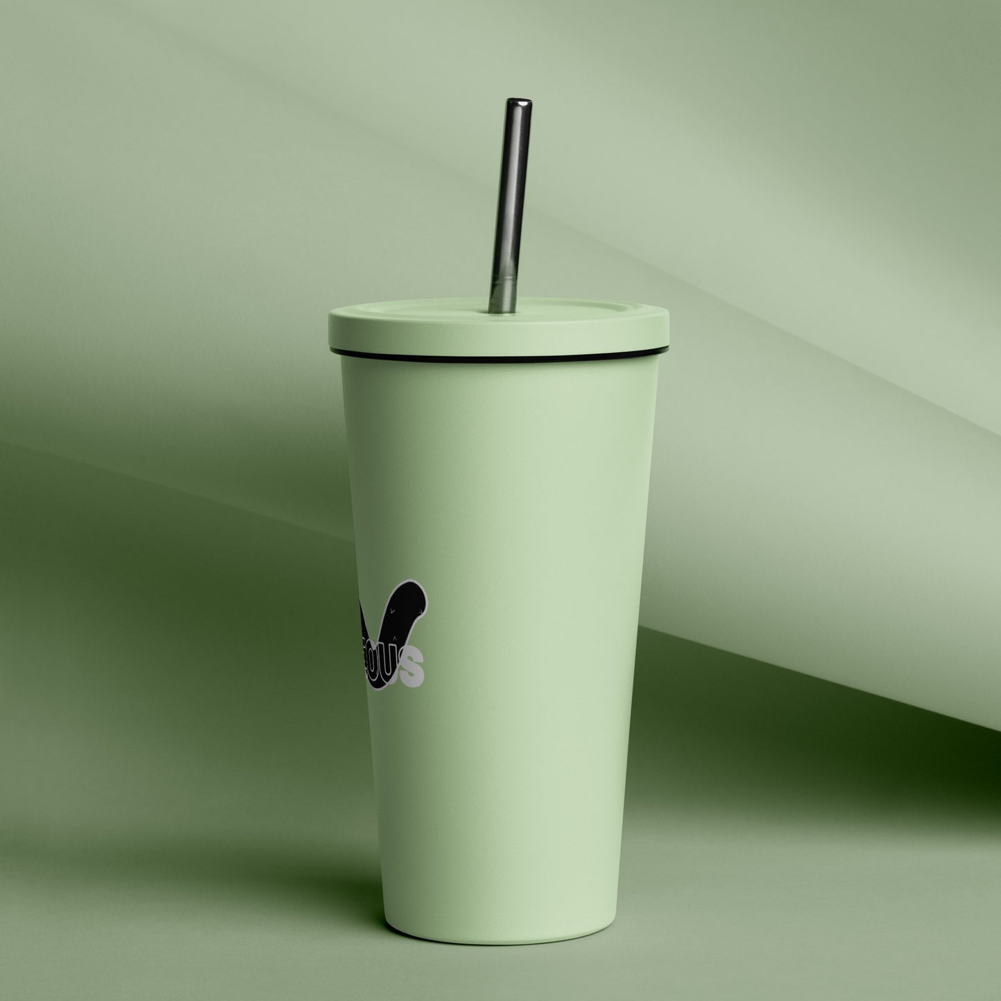 Gorgeous Opulent Allure Insulated Tumbler With A Straw - FLAKOUT