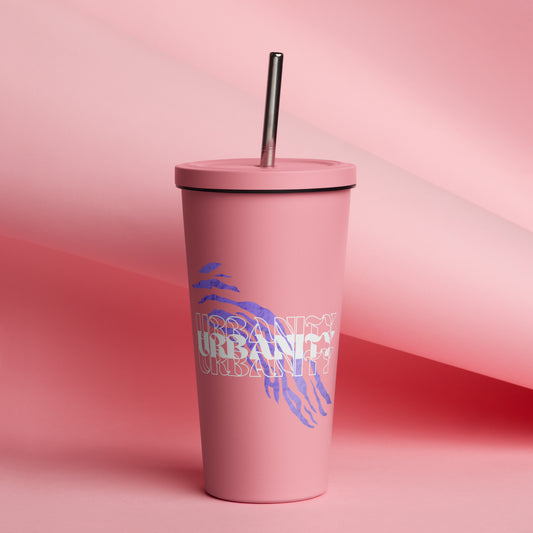 Streetwise Urbanity Insulated Tumbler With A Straw - FLAKOUT