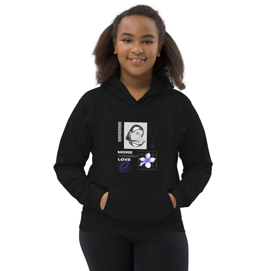 Nurture Yourself Love Yourself More Kid's Hoodie - FLAKOUT