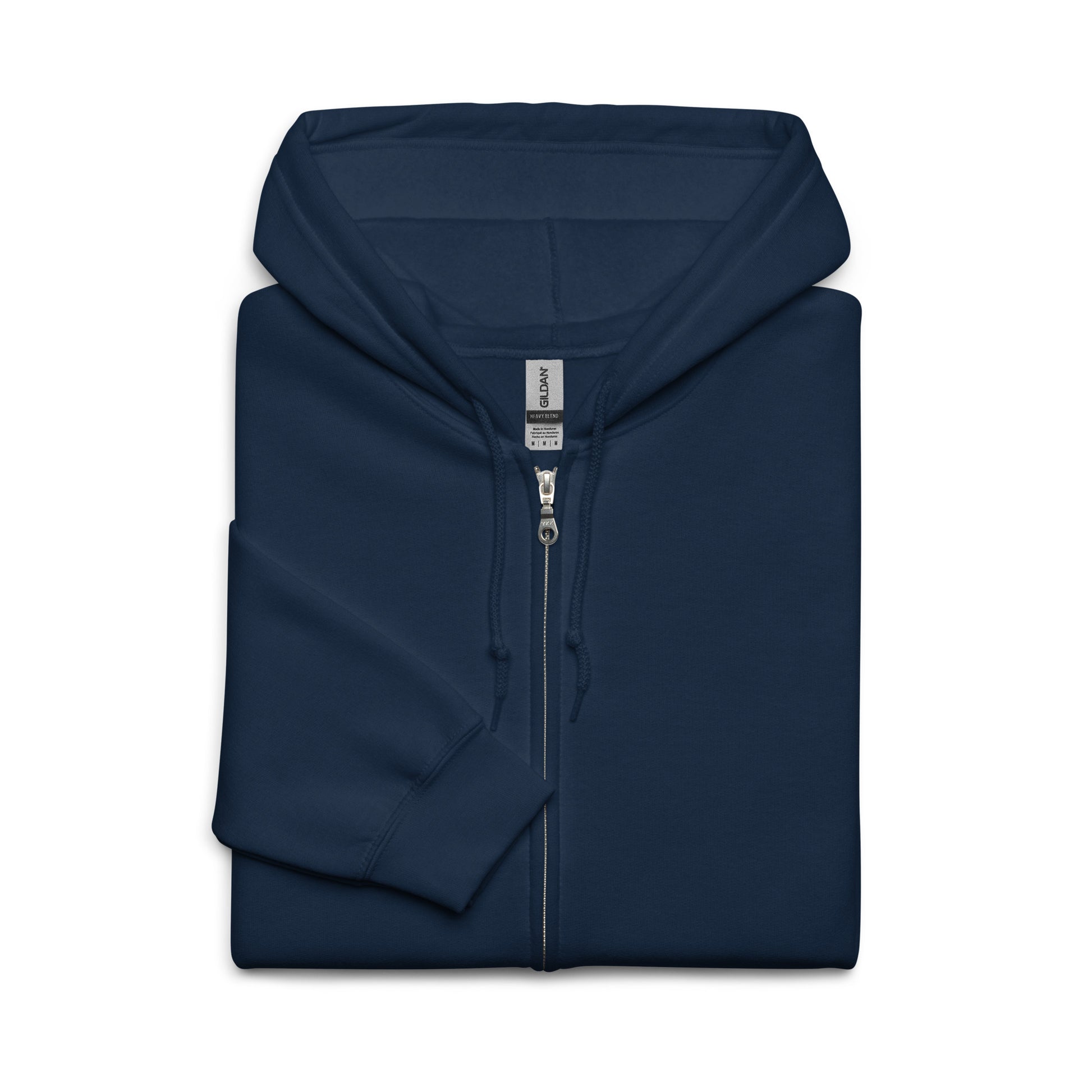 Echoes Of Dejavu Heavy Harmony Fusion Zip Hoodie - Navy - FLAKOUT