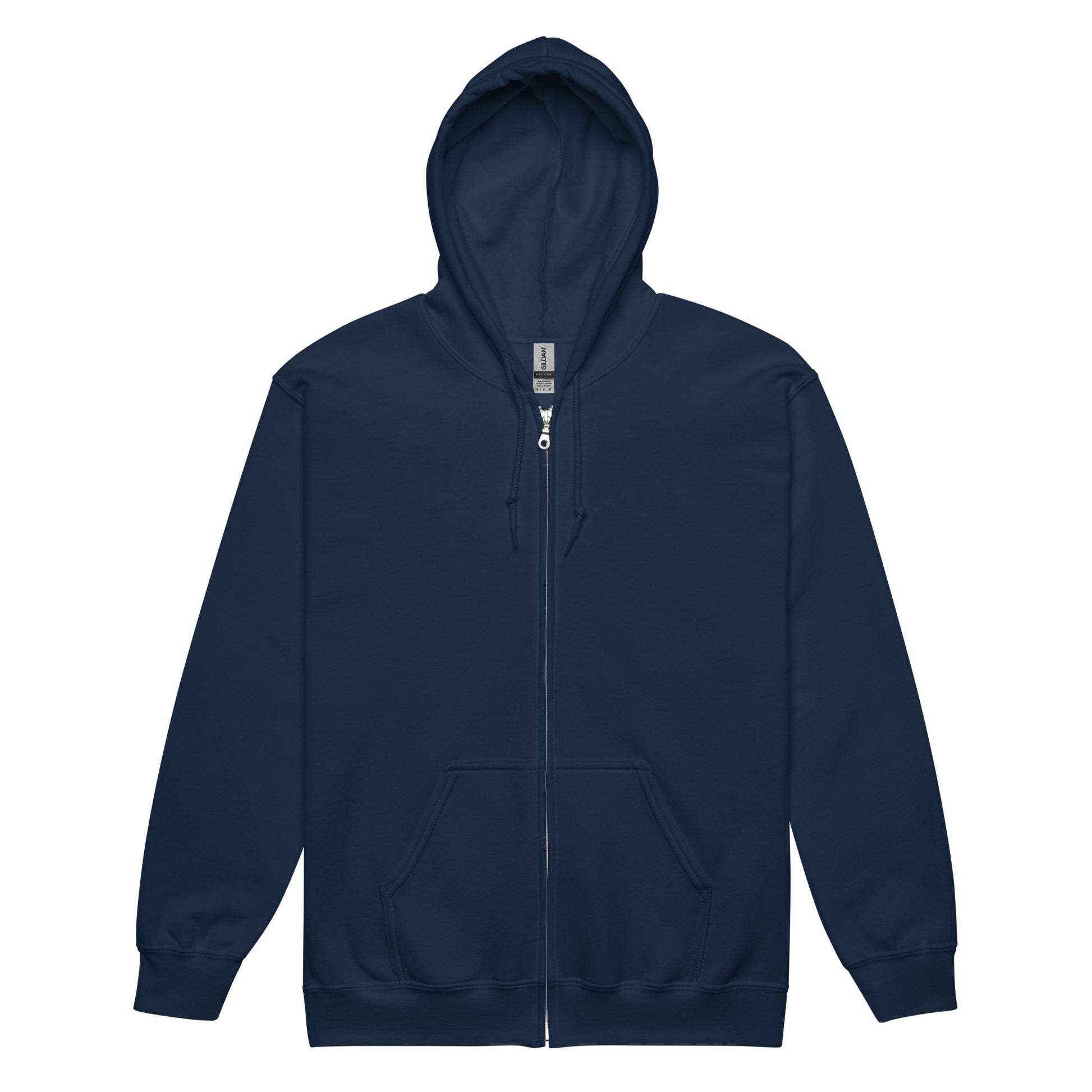 Lunar Eclipsis Heavy Harmony Fusion Zip Hoodie - Navy - FLAKOUT