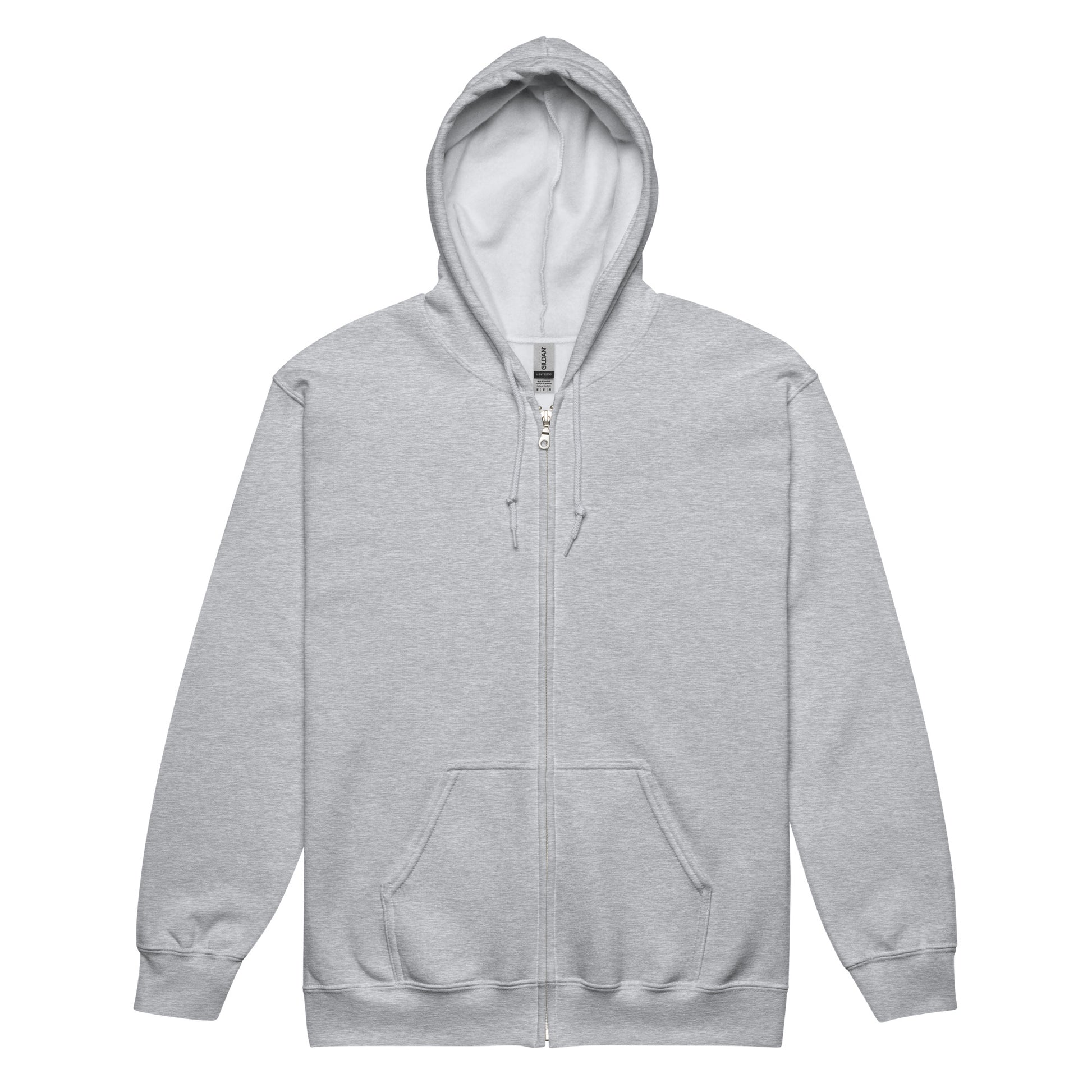 Sweet Talker Kiss Me Heavy Harmony Fusion Zip Hoodie - Sport Grey - FLAKOUT