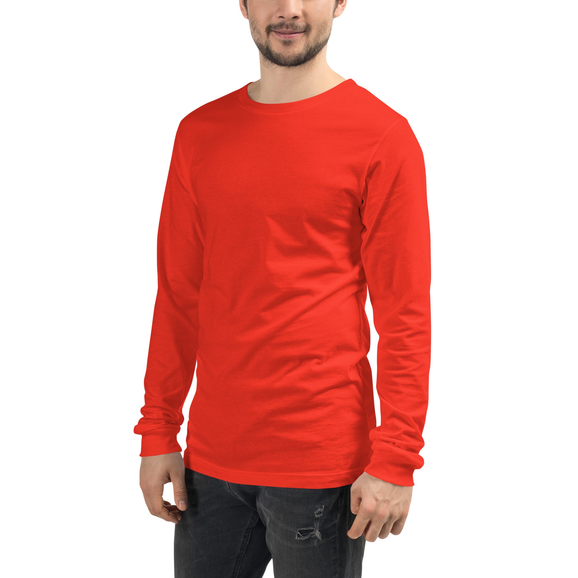 Rippled Unisex Long Sleeve Shirt - FLAKOUT