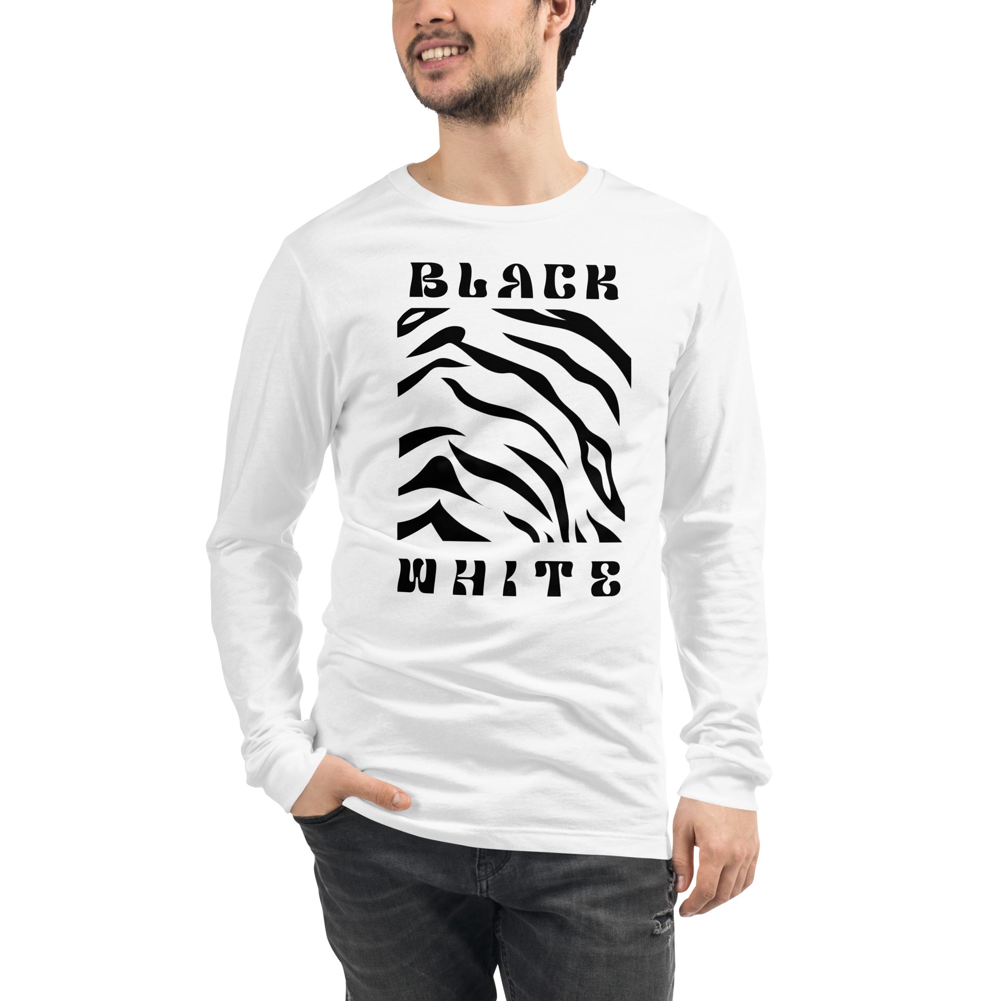 Opulent Onyx Tiger Long Sleeve Tee - FLAKOUT