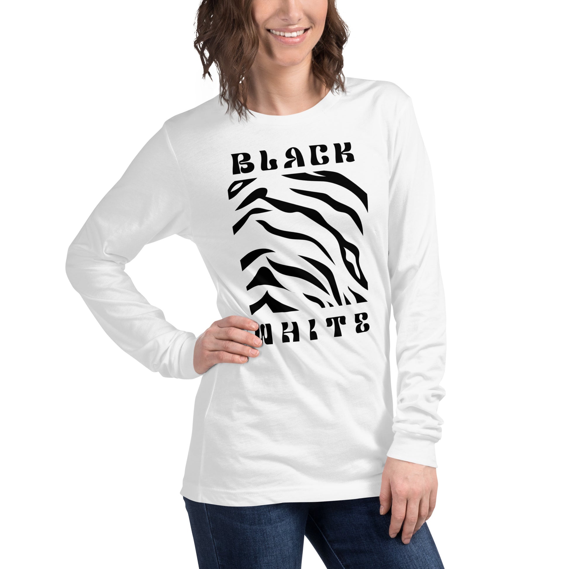 Opulent Onyx Tiger Long Sleeve Tee - FLAKOUT