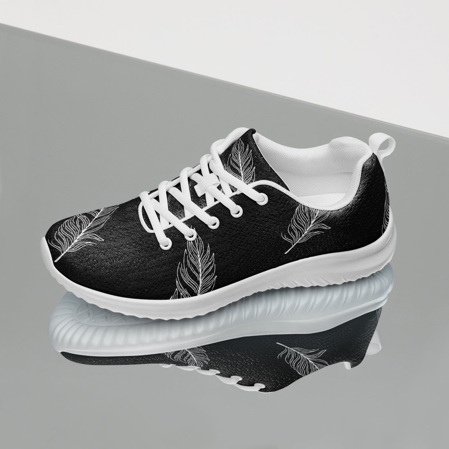 Ethereal Plumes Women’s Athletic Shoes - FLAKOUT