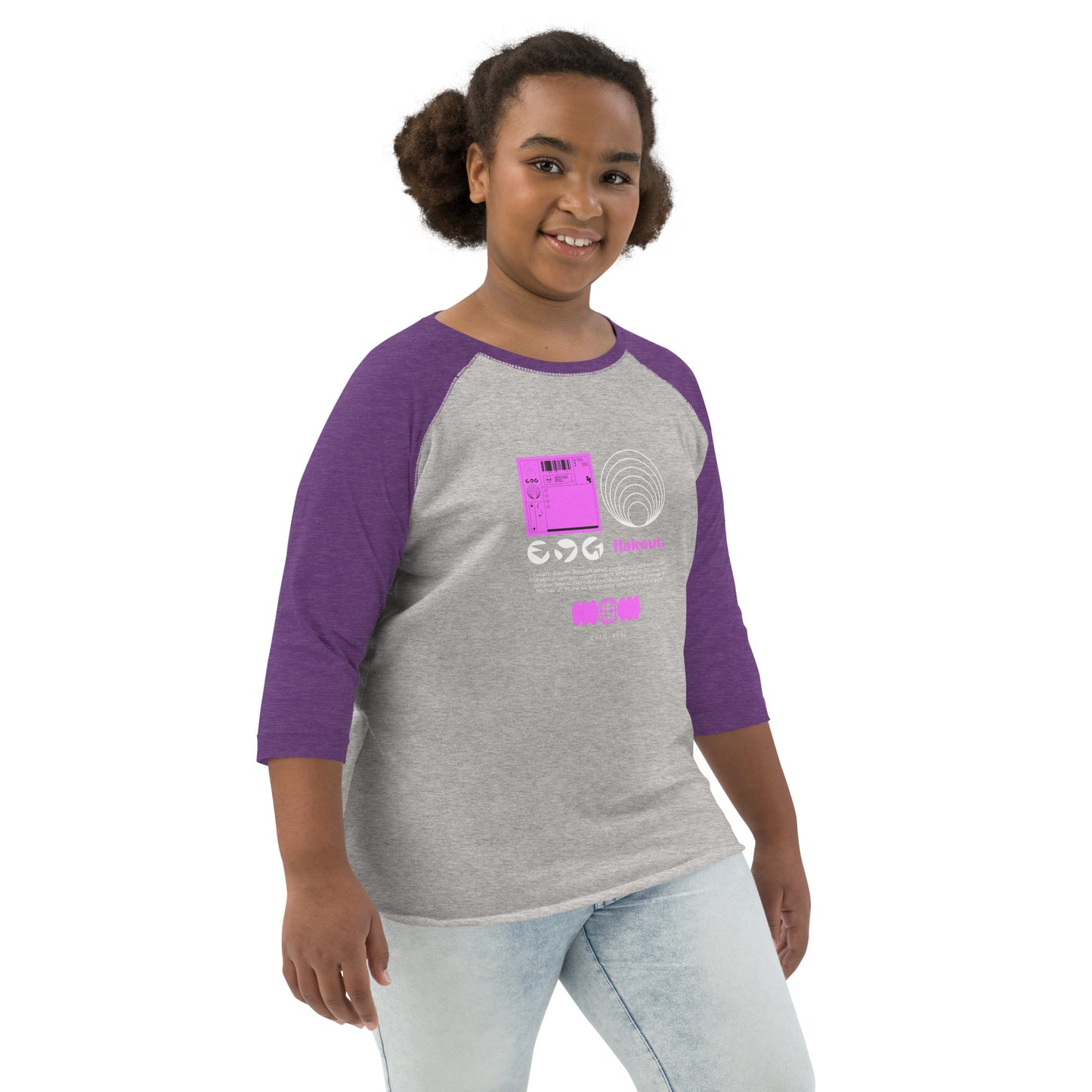 Kid's Long Sleeve Shirt flakout. - FLAKOUT