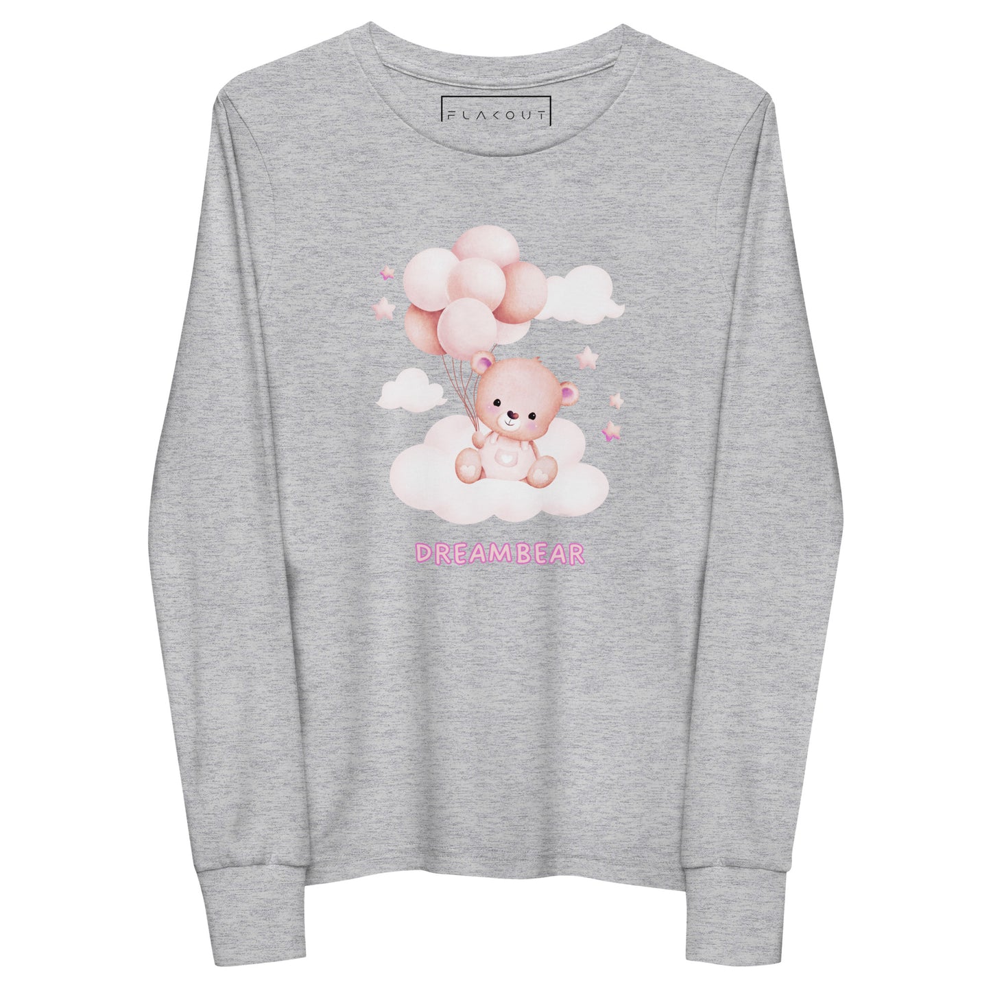 Dreambear Girl's Long Sleeve Tee - FLAKOUT