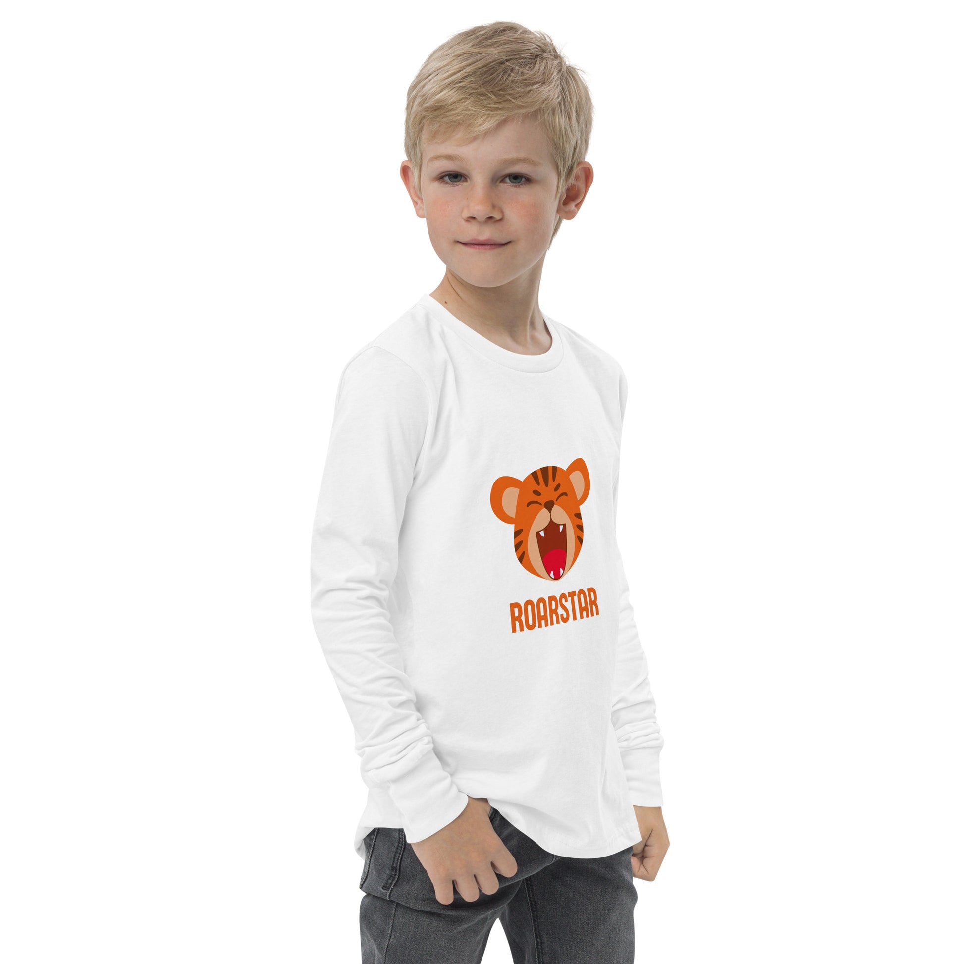 Roarstar Unisex Kid's Long Sleeve Tee - FLAKOUT