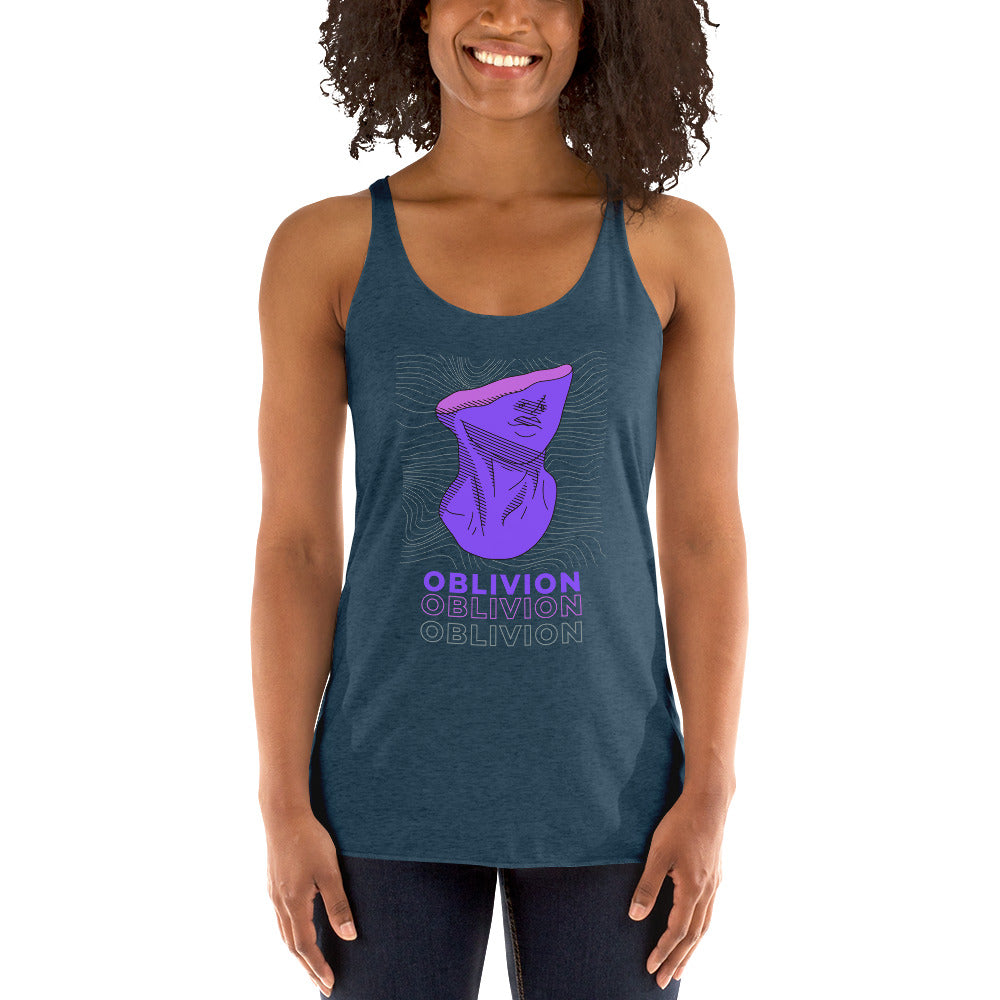 Violet Veil Of Oblivion Women's Racerback Tank - FLAKOUT